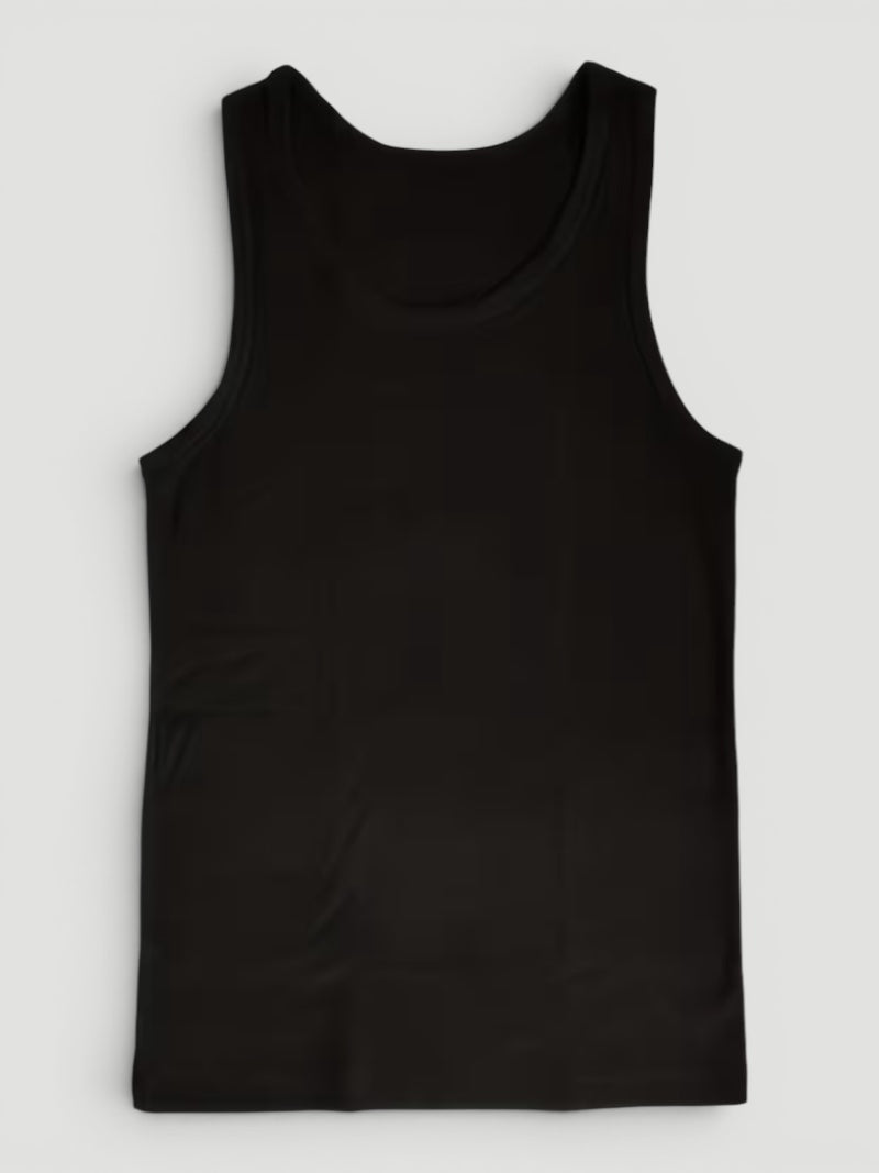 Sleeveless activewear tank for men, great for summer fitness and casual wear.