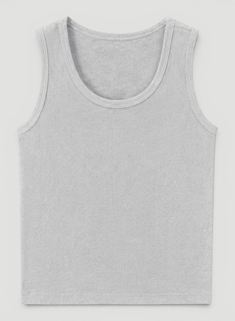 Men's gym top: breathable, quick-dry, athletic sleeveless design for comfort.