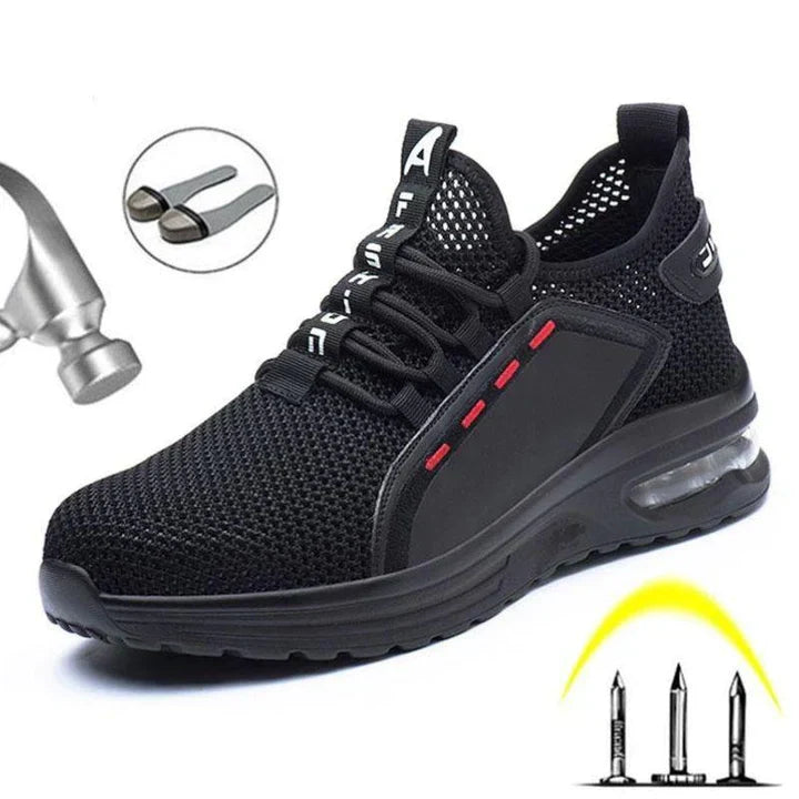 Stylish men's balance safety shoes offering a blend of protection, comfort, and professional look