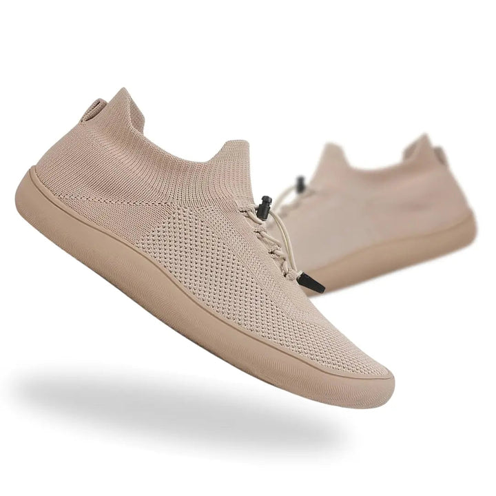 Everyday comfort barefoot shoes for women, breathable knit