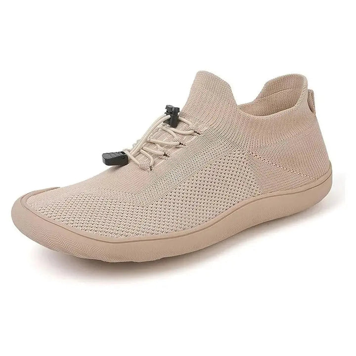 Women's slip-on knit sneakers, ideal for on-the-go