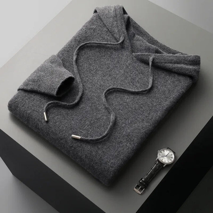 Trendy men's pullover drawstring hoodie for a modern streetwear look. Comfortable & stylish men's fashion.