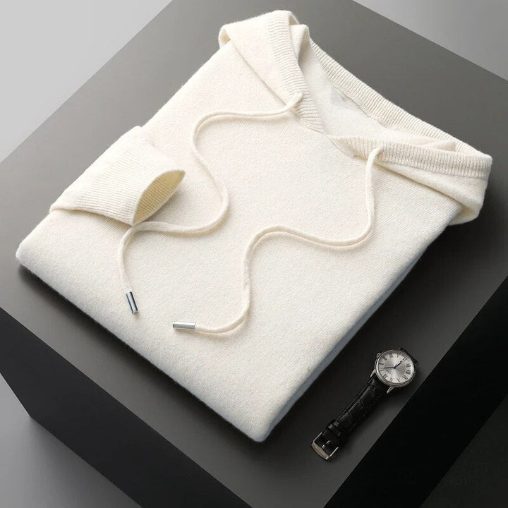 Comfortable & stylish men's drawstring pullover hoodie. Versatile for casual wear or a layered fashion statement.