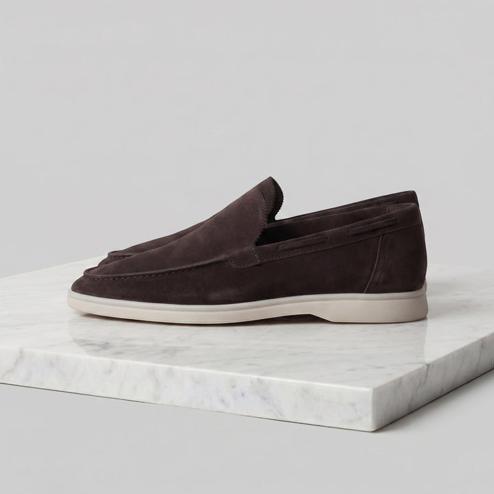 Premium men's dress loafers, elegant slip-on shoes for office & special events.