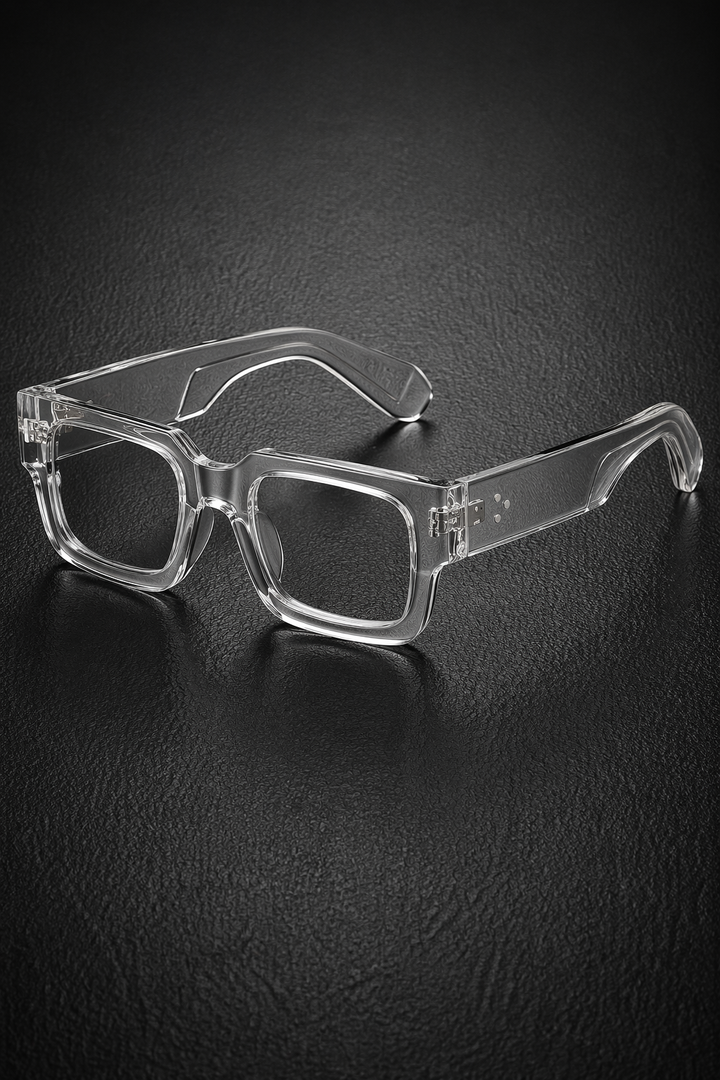 Men's accessories: bold rectangle tinted lens sunglasses. Perfect for street style fashion.