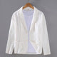 Men's summer blazer with tailored fit, lightweight and breathable for smart casual looks.