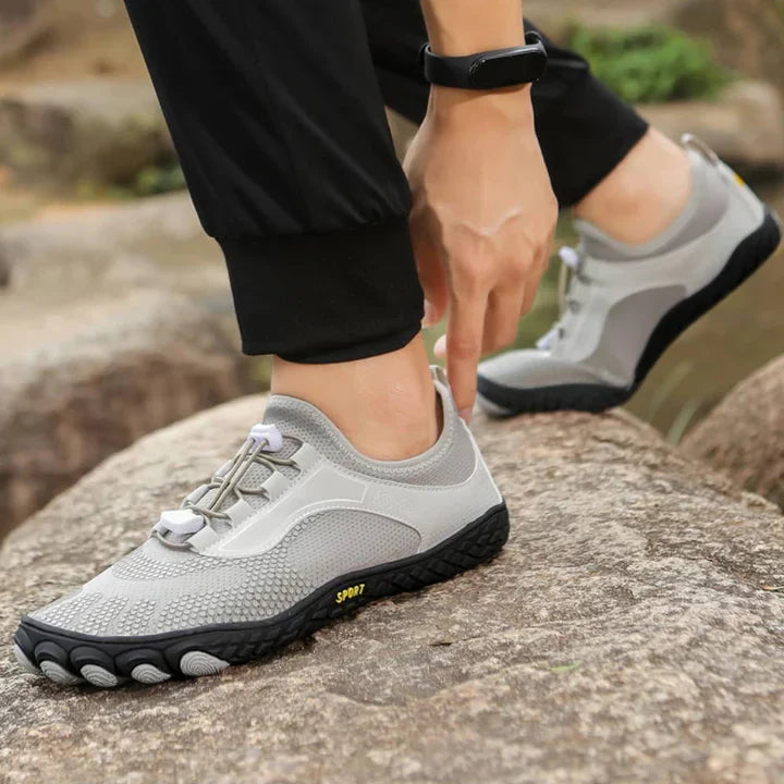 Aqua shoes for men: comfortable, quick dry, and anti-slip beach footwear.
