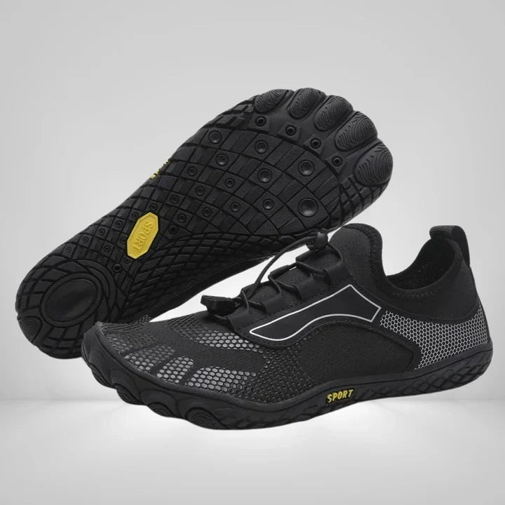 Quick dry aqua footwear for men, ideal for water sports and beach exploration.