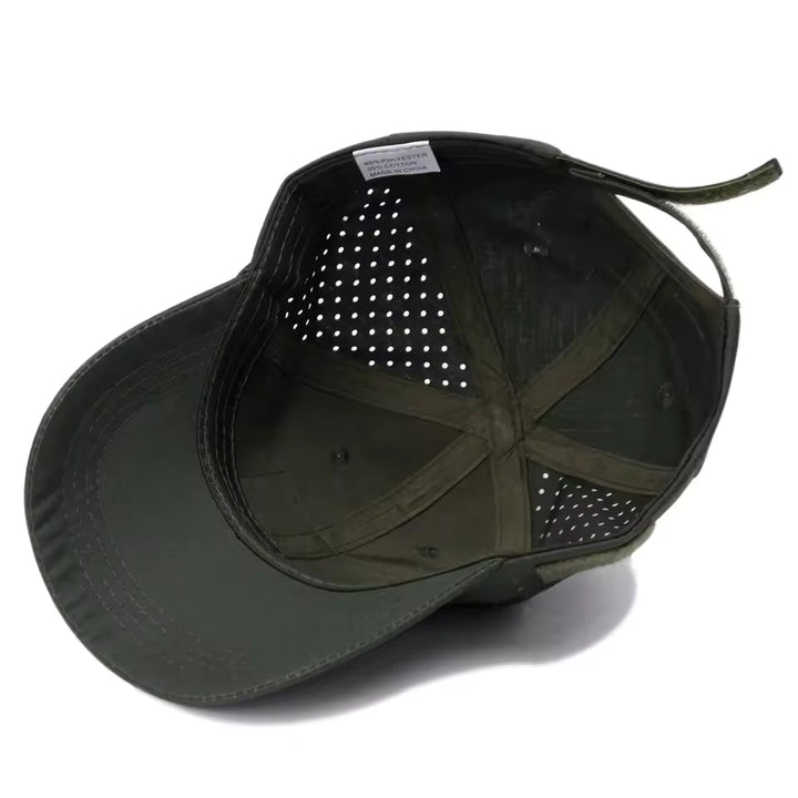 Stylish men's camouflage baseball cap, designed for everyday comfort, outdoor adventures, and casual fashion.