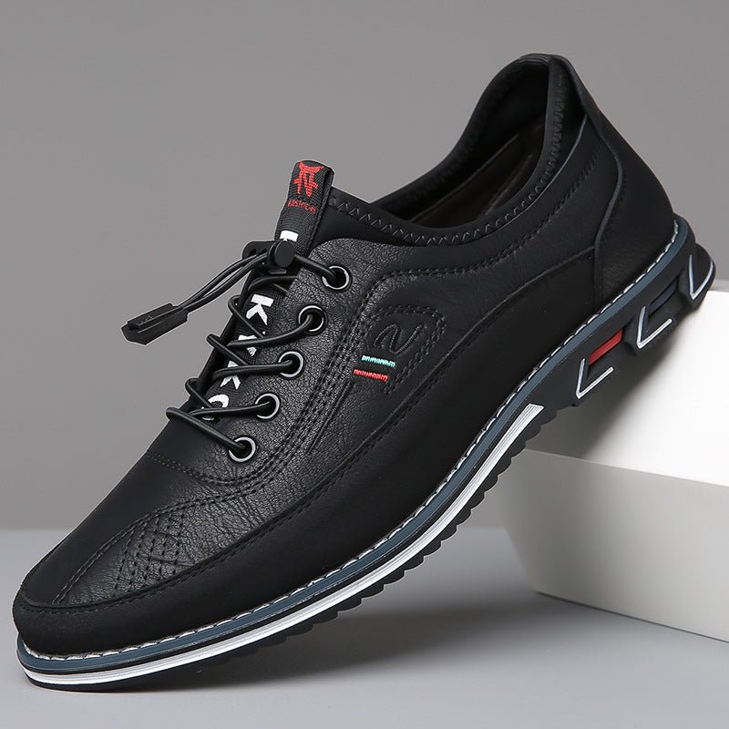 Discover elegant men's footwear with these caramel Oxford shoes