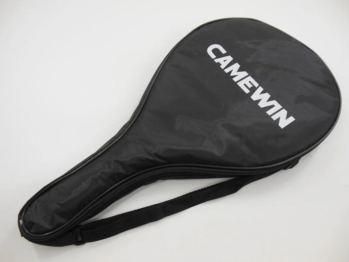 Men's durable carbon fiber paddle tennis racket. Excellent for competitive play, ensuring control & power.