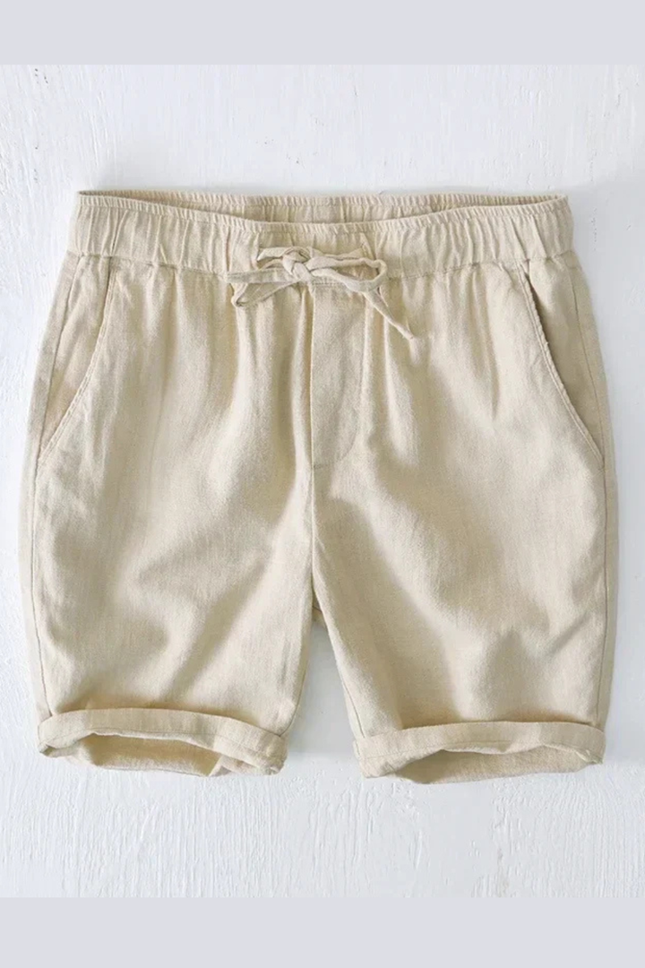 Stylish athleisure shorts for men, complete with drawstring and side pockets