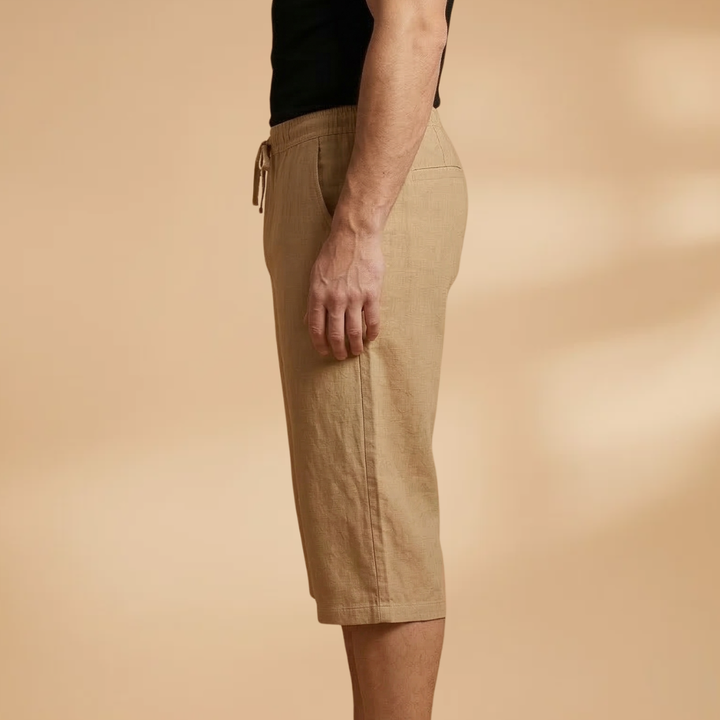 Everyday wear men's summer shorts with drawstring for ultimate comfort.
