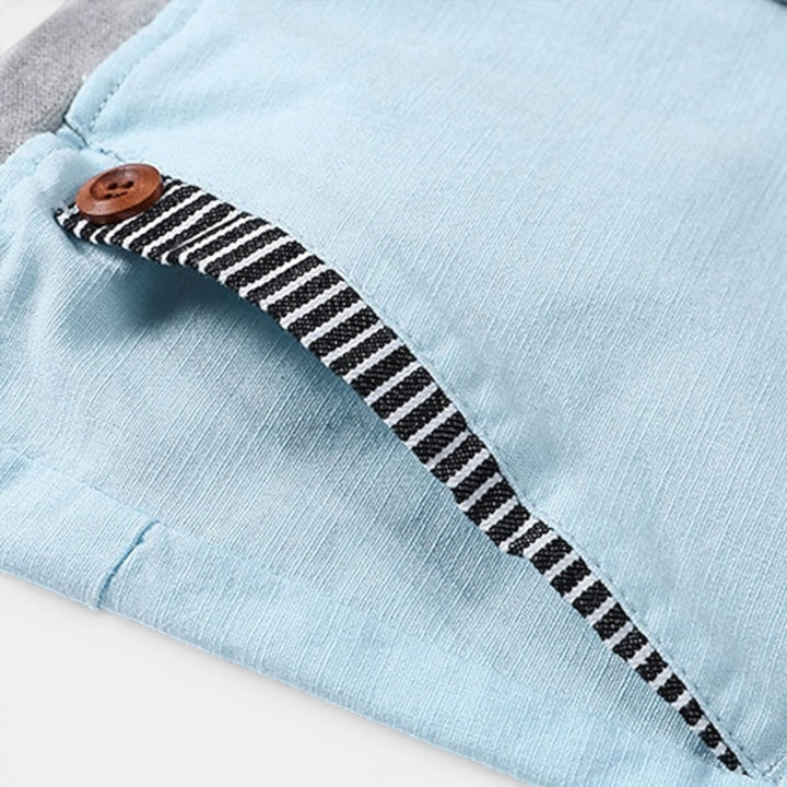Stylish men's casual summer shorts. Elastic waist & comfortable for warm weather, everyday activities.
