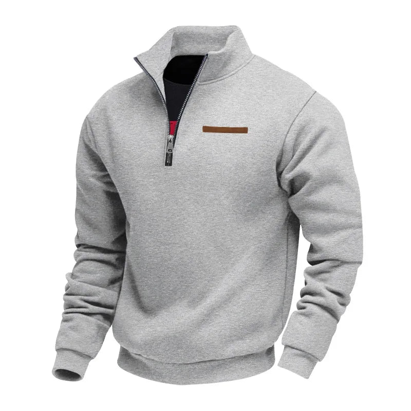 Men's casual fleece sweatshirt, perfect for everyday comfort and warmth.