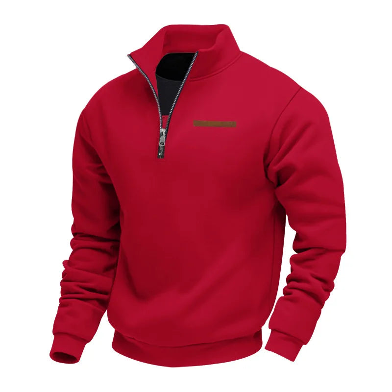 Menswear fleece sweatshirt offering ultimate comfort for casual outings.
