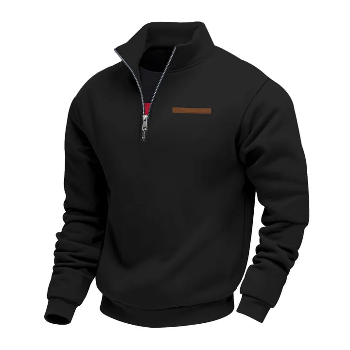 Durable men's fleece top, a must-have for comfortable loungewear.