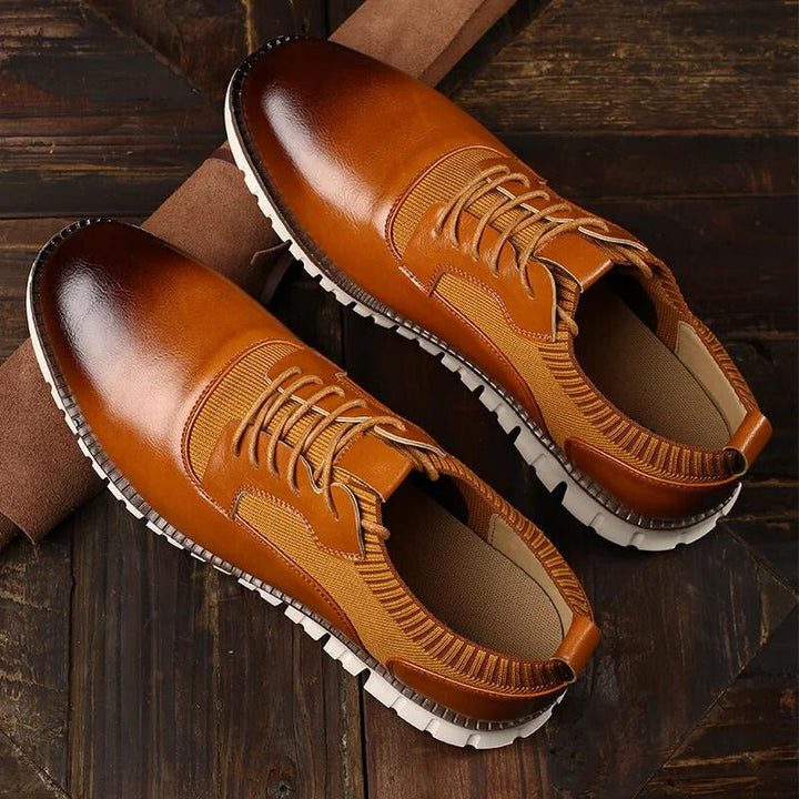 Men's casual lace-up trainers for ultimate comfort & everyday wear. Stylish, non-slip design.