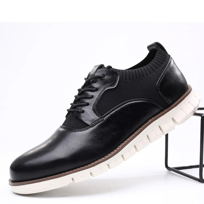 Men's durable casual trainers with secure lace-up closure. Comfortable & stylish for any casual outing.