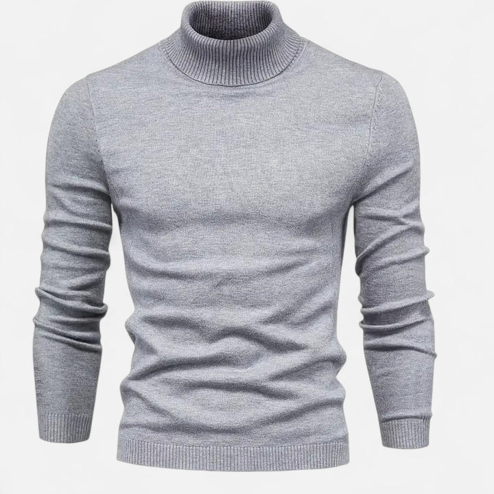Experience winter fashion with this soft and cozy men's pullover sweater.