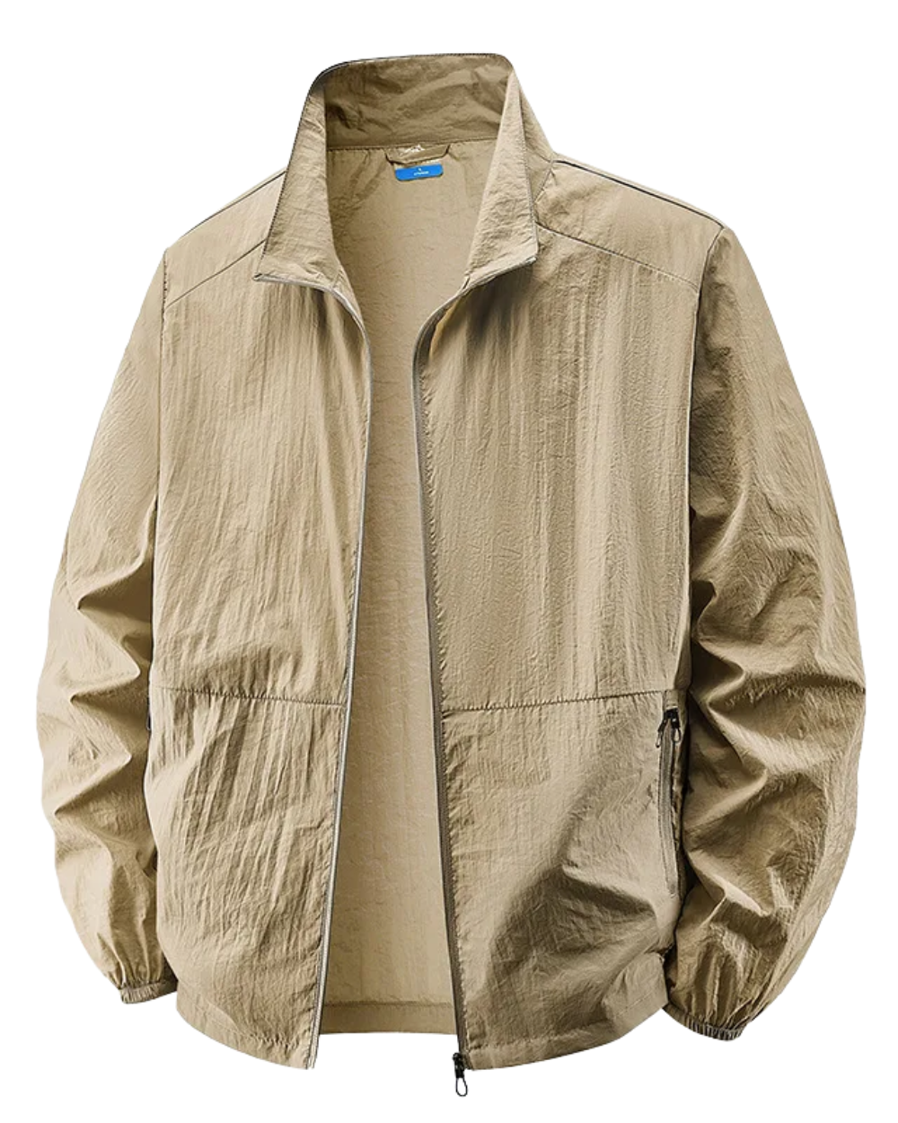 Men's casual lightweight collar jacket, perfect for everyday comfort and versatile spring/fall outerwear.
