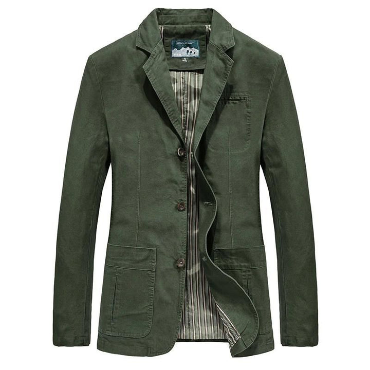 Lightweight men's jacket, ideal for transitional weather and travel.