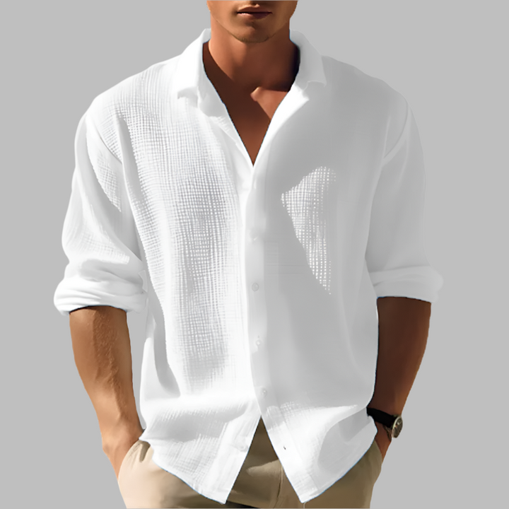 Stylish men's long sleeve shirt, perfect for all seasons