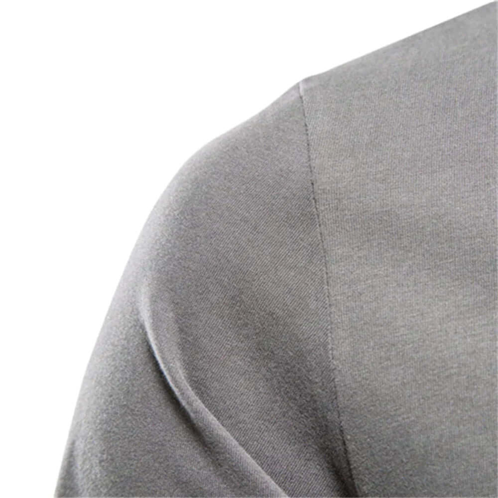 Modern men's long sleeve crewneck tee, perfect for versatile and relaxed everyday wear.