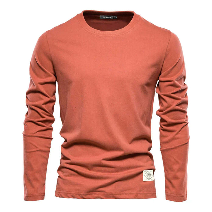 Effortlessly stylish men's long sleeve t-shirt, perfect for casual men's fashion.