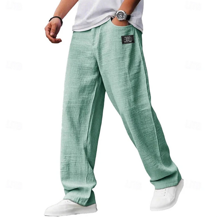 Stylish men's casual loose everyday pants in a versatile shade, offering ultimate comfort & relaxed fashion.