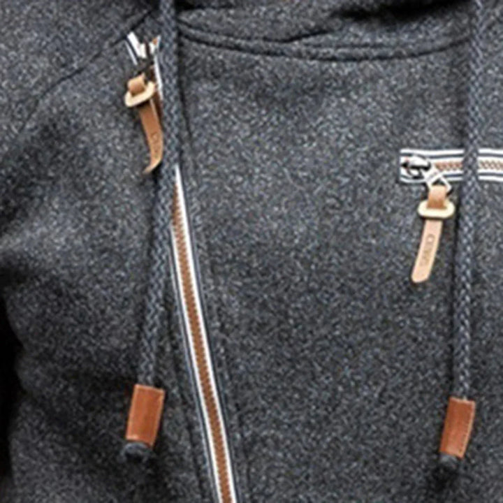 New men's casual hoodie with pockets, designed for ultimate comfort and everyday loungewear style.