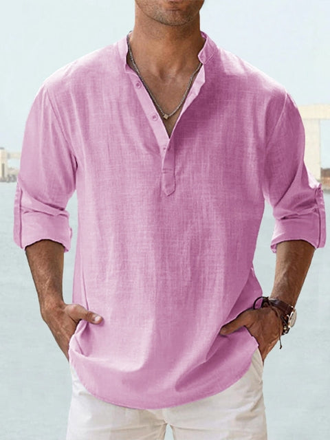Everyday men's casual shirt, relaxed fit, stylish & versatile for any casual occasion. Breathable comfort.