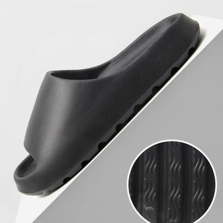 Lightweight & easy-clean men's casual comfort slippers with a modern design, ideal for daily slip-on wear.