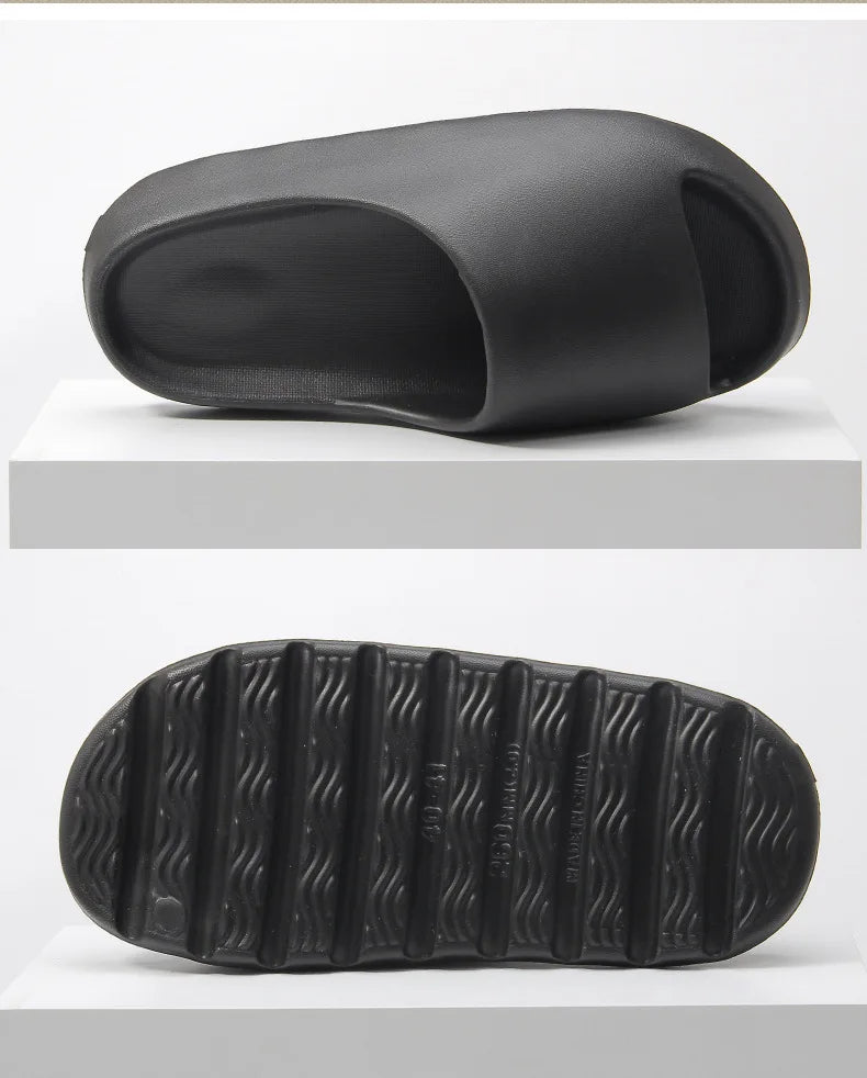 Everyday men's slip-on comfort slippers for casual wear. Enjoy easy on/off and superior comfort indoors & out.