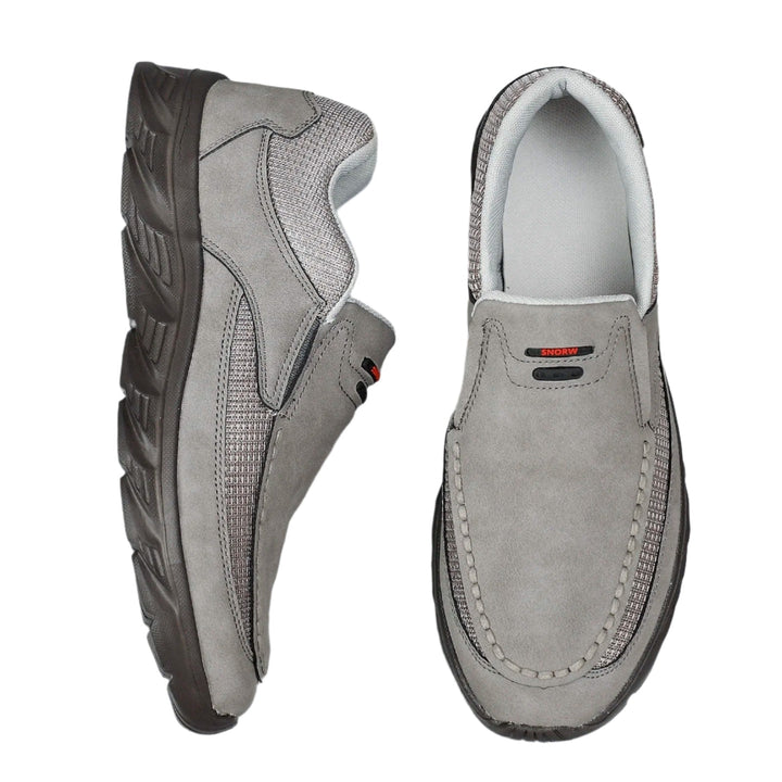 Versatile men's slip-on casual loafers, perfect for spring/summer style & comfort. Lightweight breathable driving shoes.