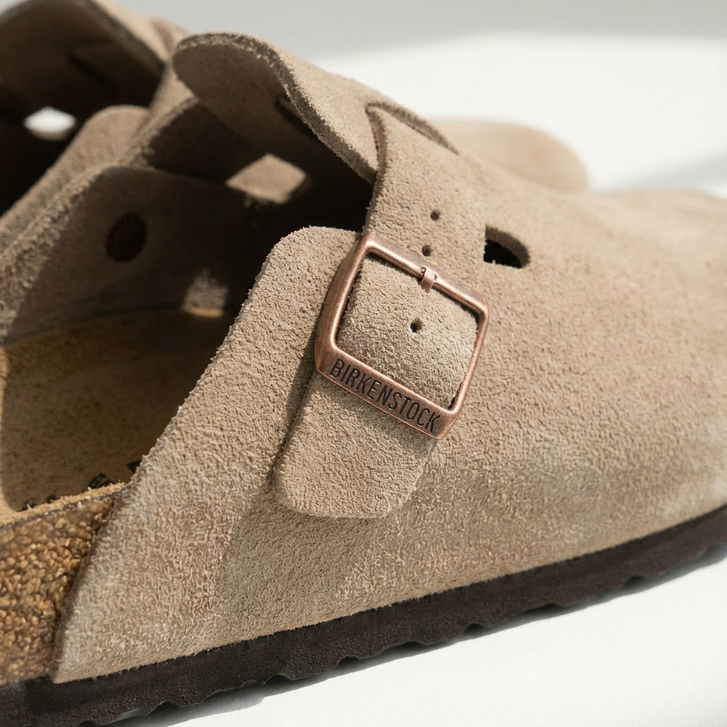 Easy to wear men's clog mules with a supportive sole for all-day comfort.