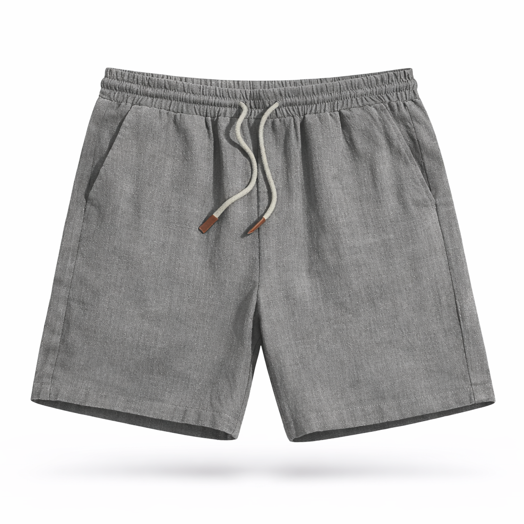 Stylish men's relaxed fit summer shorts, perfect for casual everyday wear or beach vacations.