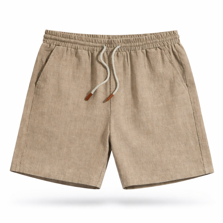 Men's relaxed fit shorts with an easy-to-adjust drawstring waist, great for ultimate summer comfort.
