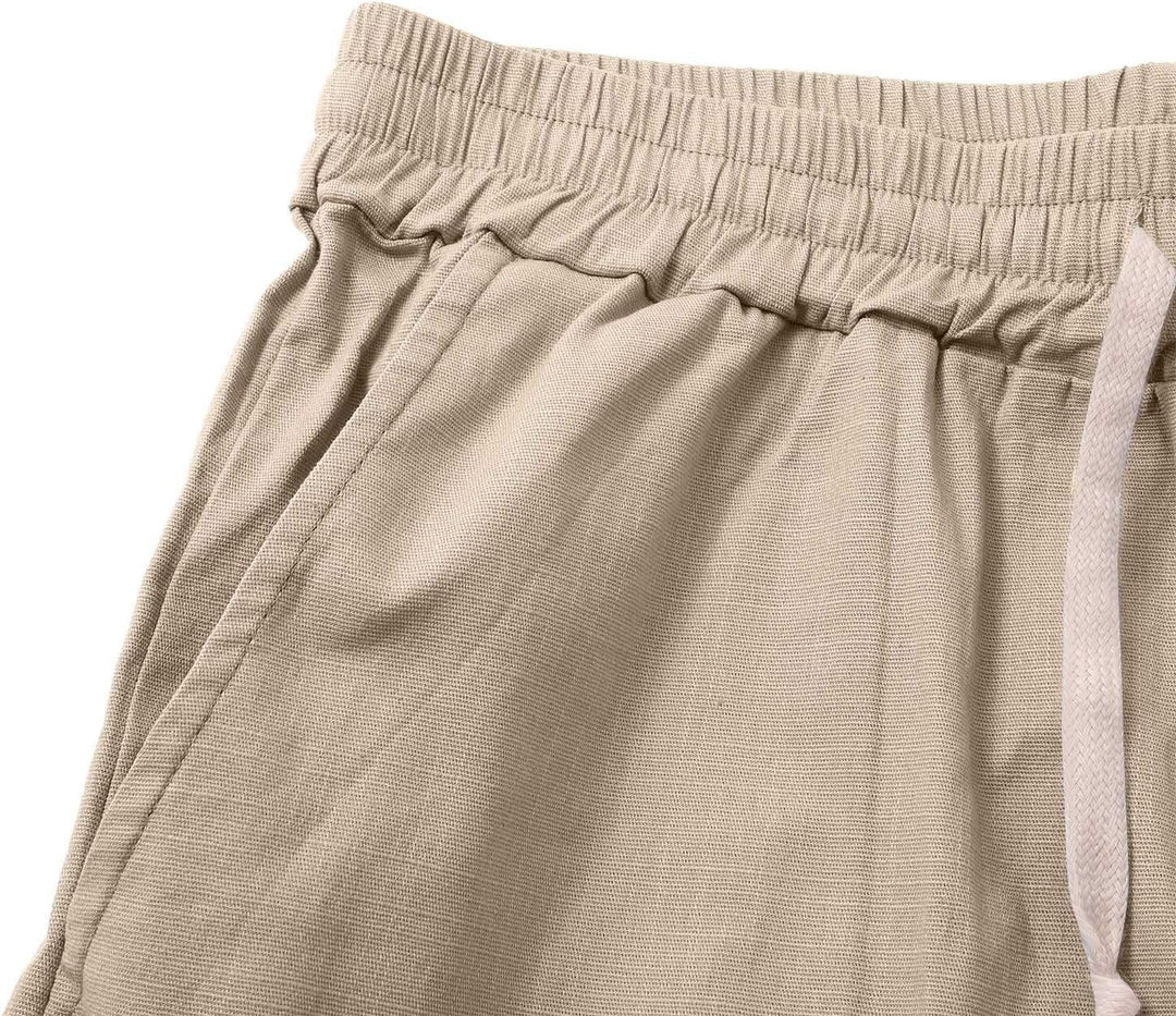 Men's essential summer shorts, relaxed fit, comfortable for beachwear and warm weather adventures.