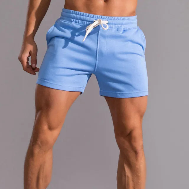 Stylish men's casual shorts, perfect for summer. Comfortable everyday wear with practical side pockets.