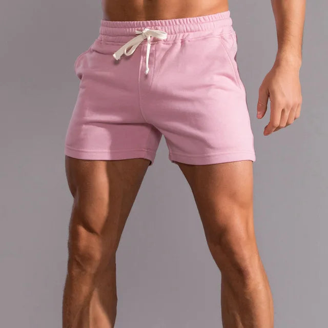 Comfortable men's casual shorts for summer. Soft fabric, versatile style, and useful pockets for daily wear.