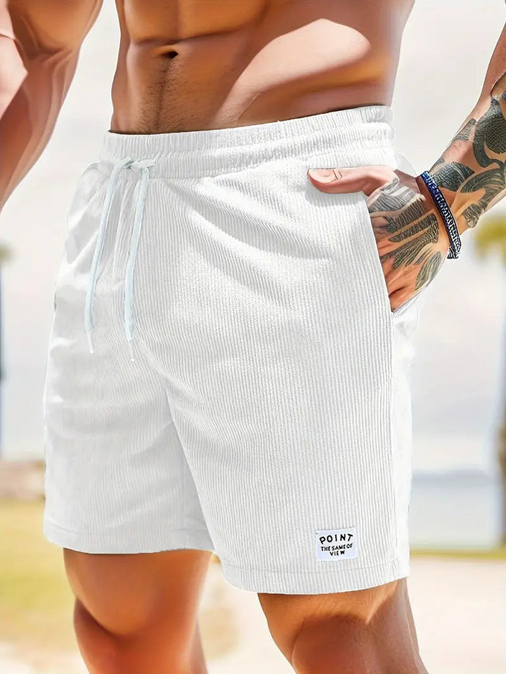 Men's athletic casual swim shorts, quick dry, perfect for water activities.