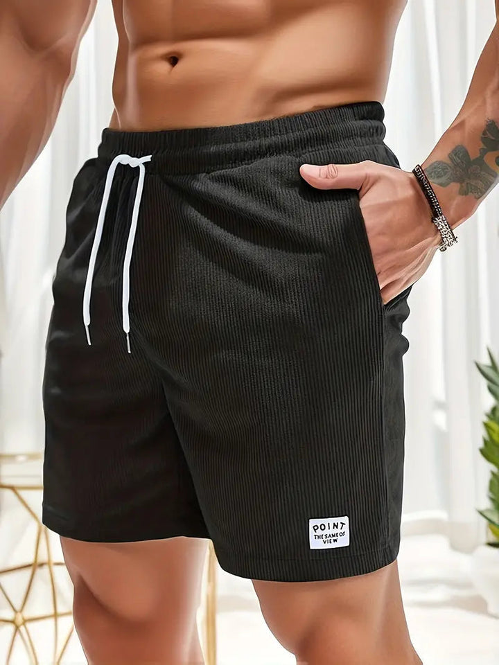 Men's comfortable casual swim shorts, ideal for beach, water sports, and travel.
