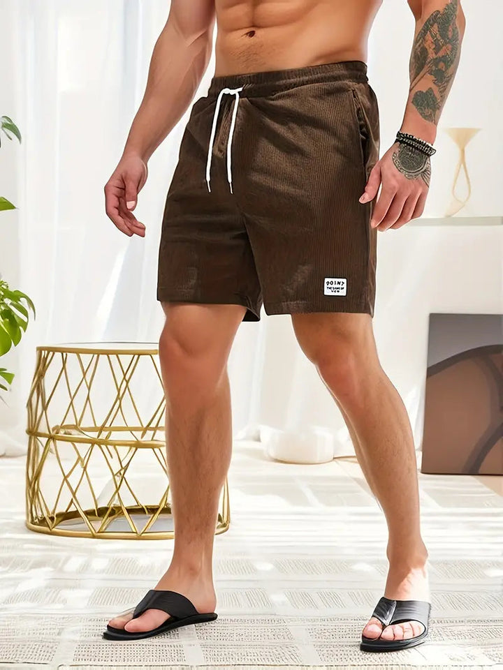 New men's casual swim shorts, versatile for beach, pool, and summer activities.