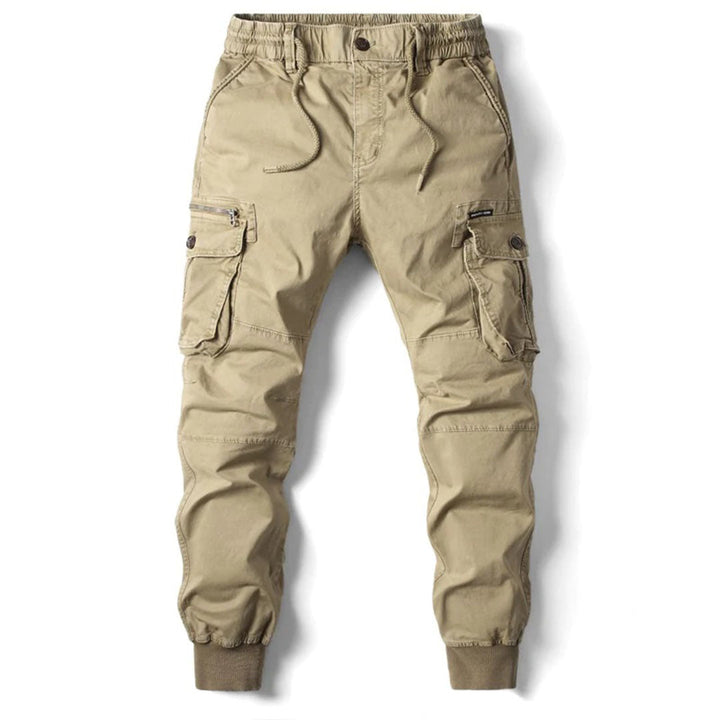 Charlie stretch cargo pants designed for comfort and mobility.