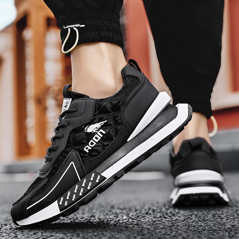 Bold men's lace-up chunky sneakers to elevate your style, ideal for modern casual outfits.