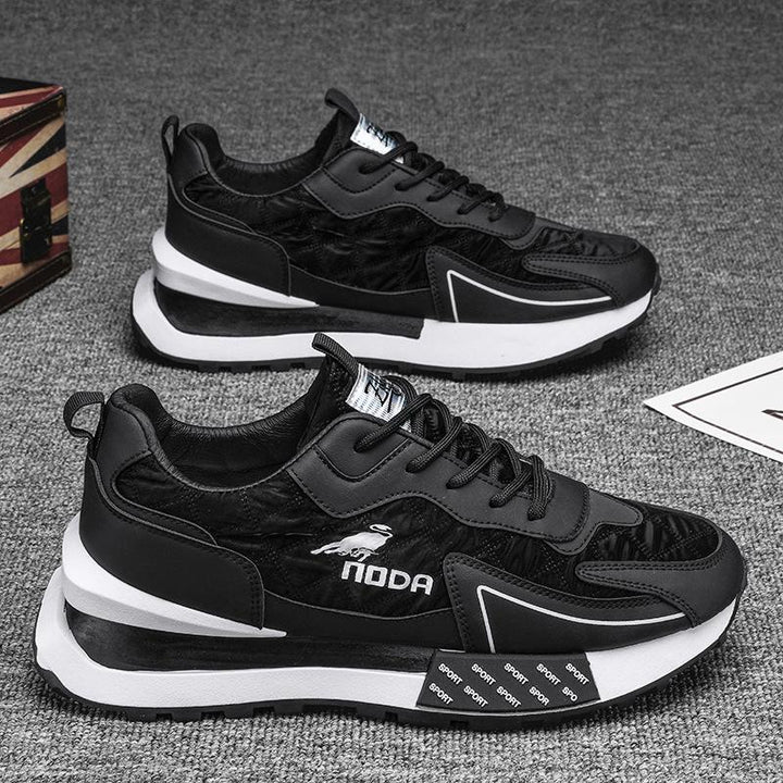 Fashionable men's chunky sneakers, lace-up design, perfect for a contemporary casual look.