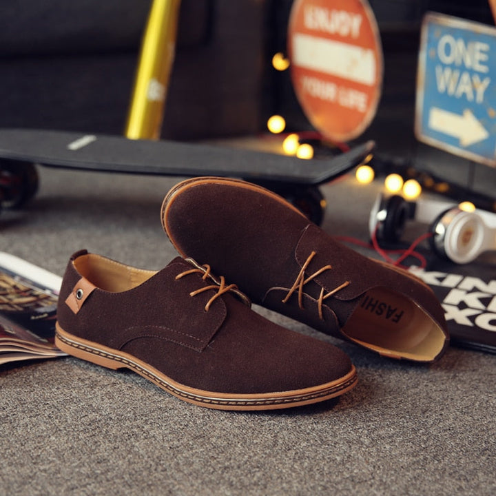 Premium leather Classic Oxford shoes for men, offering durable & elegant formal footwear.