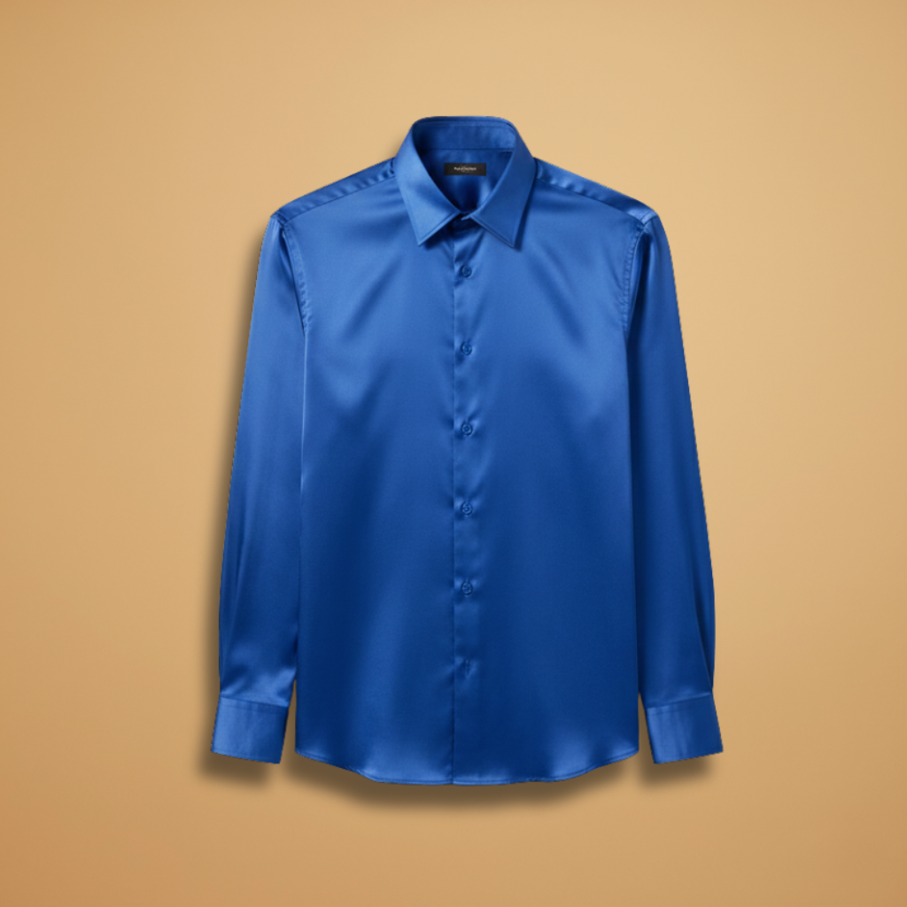 Men's classic collar shirt, ideal for everyday casual style and spring fashion.