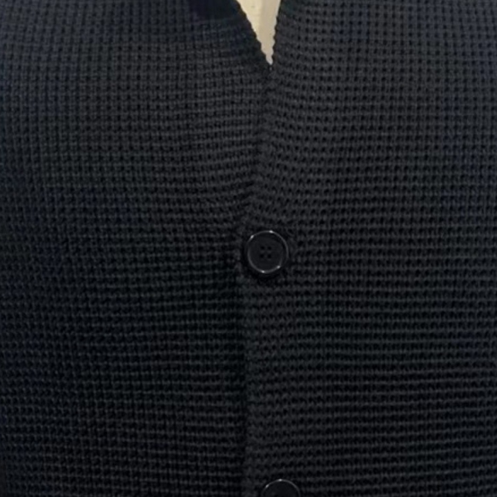 Relaxed men's comfort cardigan, a stylish button-up sweater for casual or smart looks.